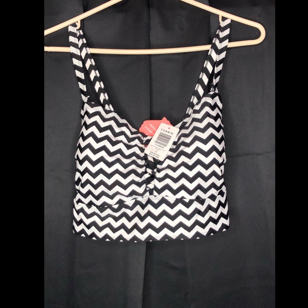 Plus size swimsuit top